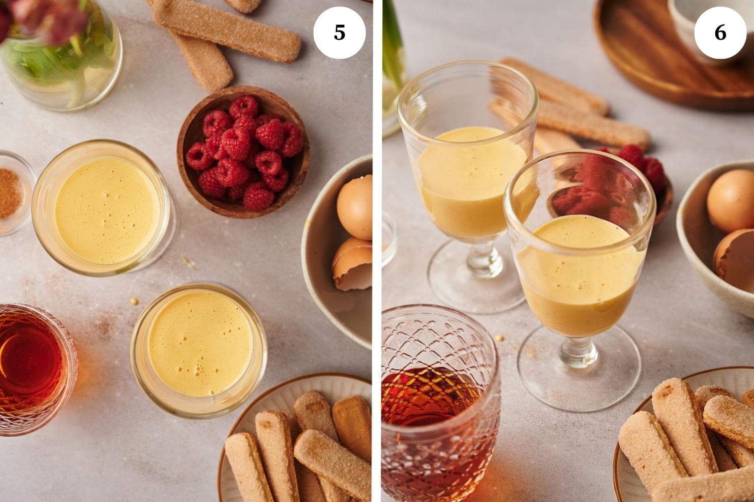 zabaglione recipe step by step, servings suggestions
