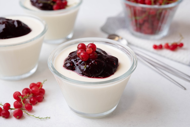 serve the panna cotta in the molds or pop them out of the molds