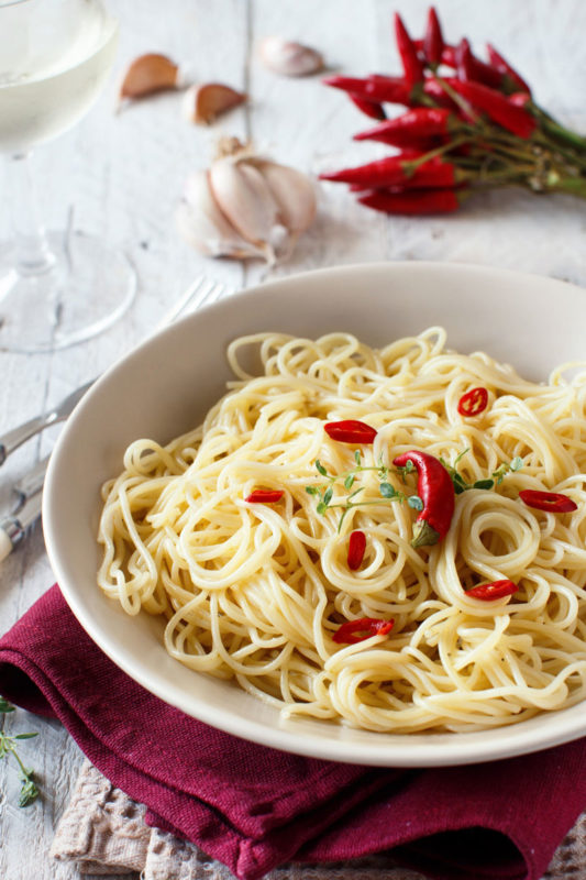 The Best Spaghetti Aglio Olio e Peperoncino Recipe