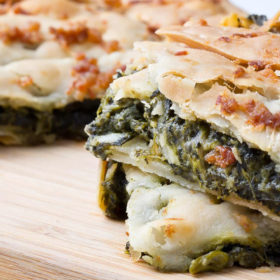 Erbazzone recipe spinach savory pie