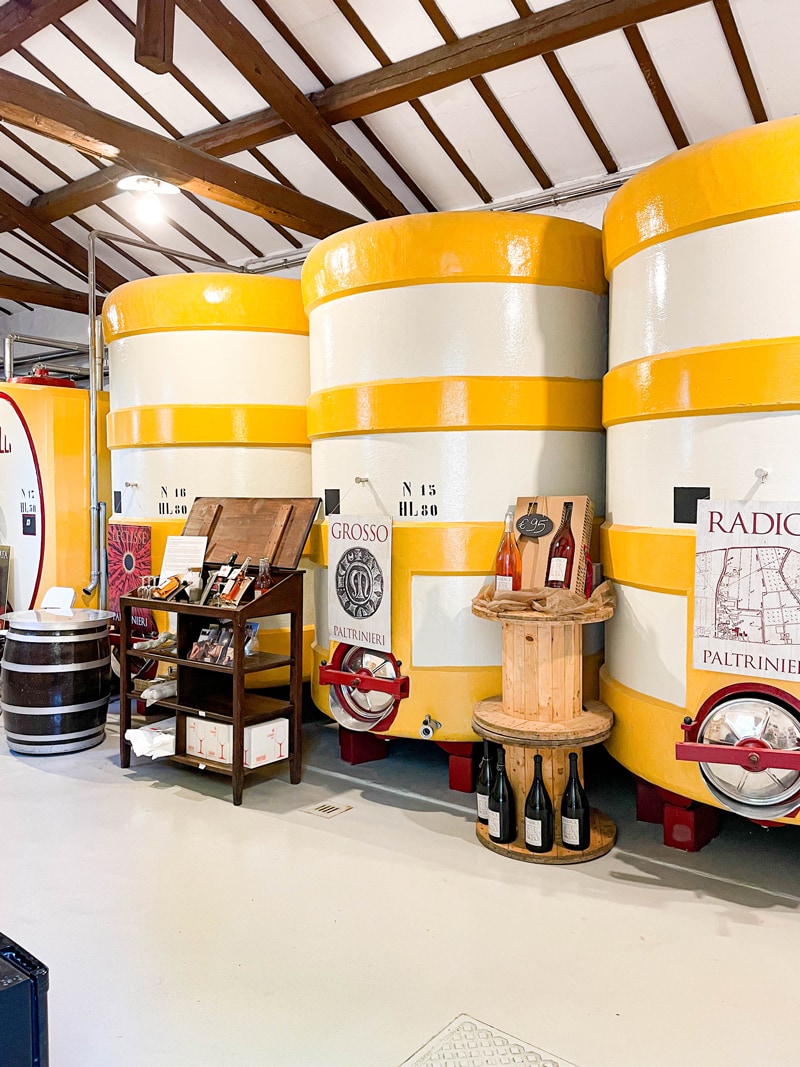 Paltrinieri winery lambrusco