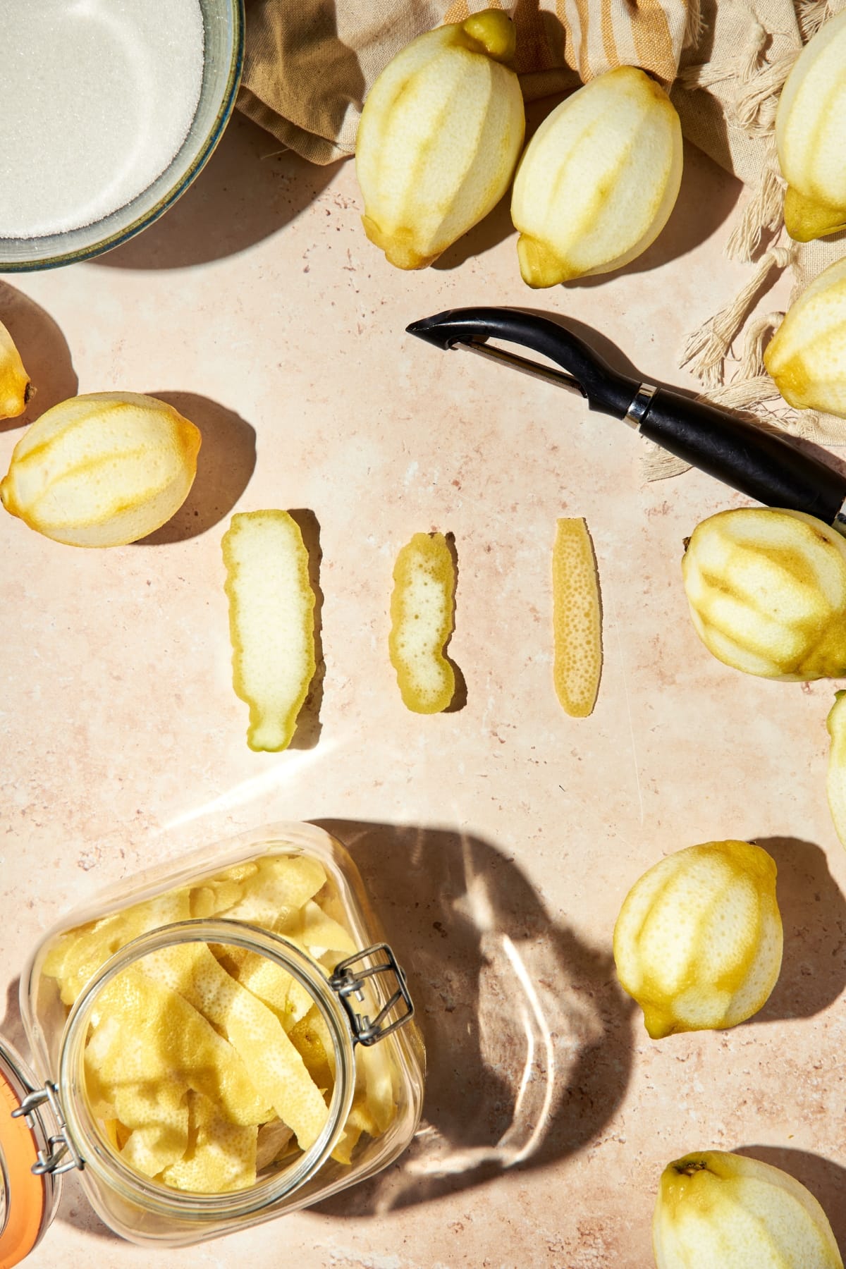 how to peel lemons for limoncello the correct way