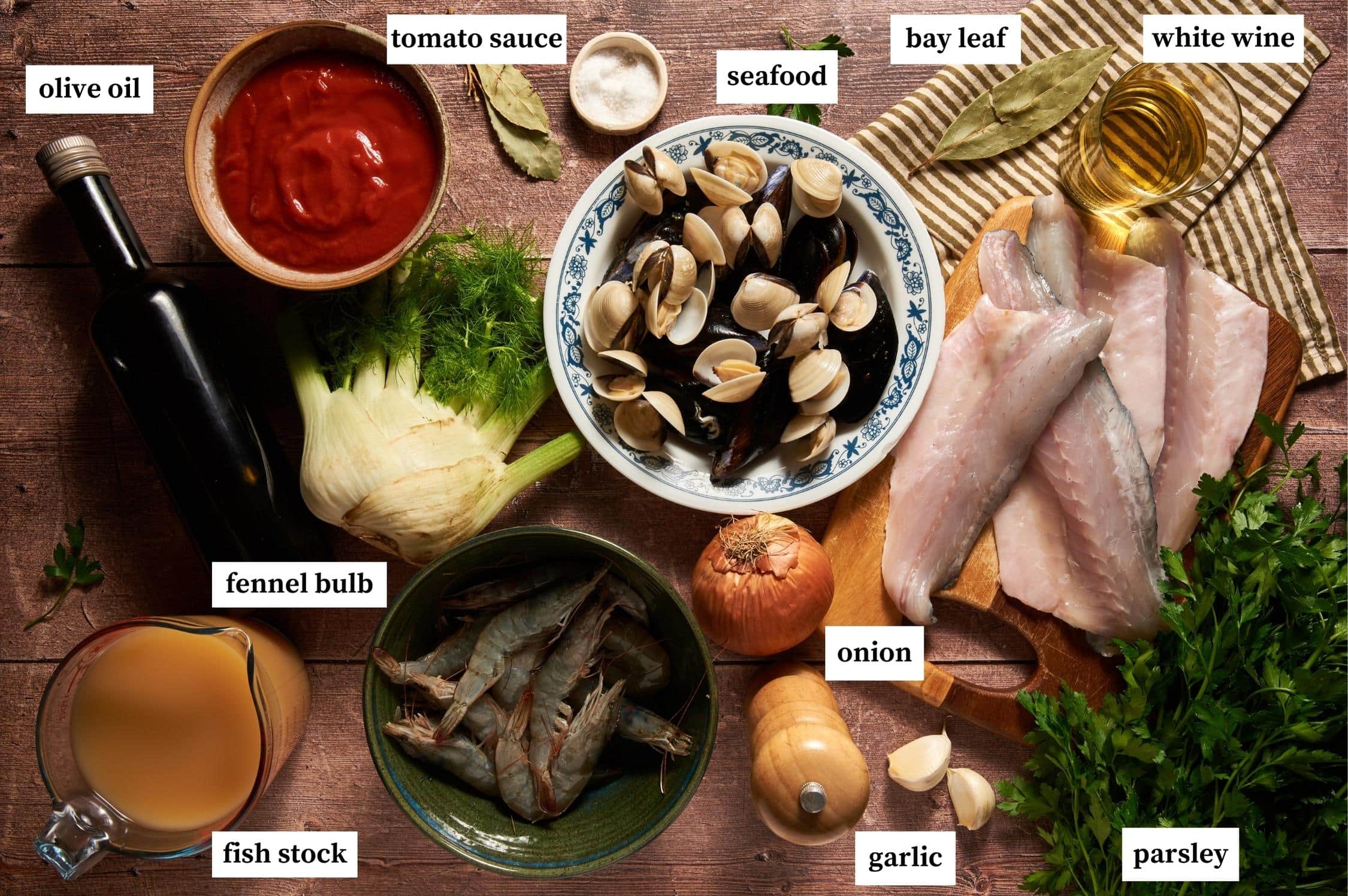 cioppino ingredients