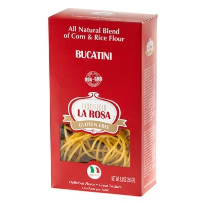 Bucatini Gluten Free Corn & Rice Pasta by La Rosa
