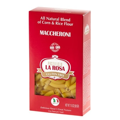 Maccheroni Gluten Free Corn & Rice Pasta by La Rosa