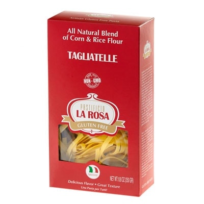 Tagliatelle Gluten Free Corn & Rice Pasta by La Rosa