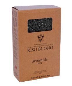 Artemide Black, Long Grain Rice by Riso Buono: Box