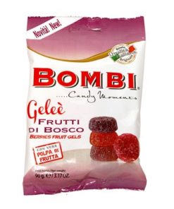 Assorted Natural Fruit Gels by Bombi: Berry