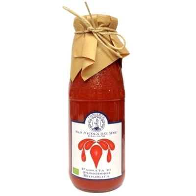 “Passata” Pureed Tomatoes: Organic