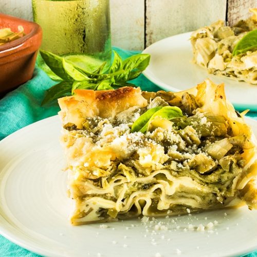 Artichoke Lasagna - Vegetarian Lasagna Recipe To Die For!