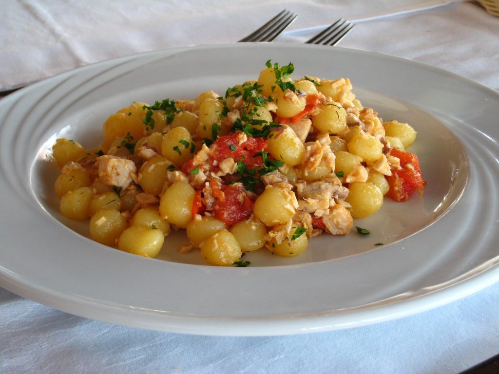 gnocchi with tomatoes