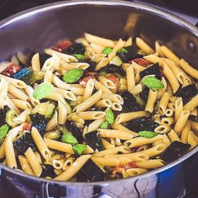 Penne pasta recipe with campagnola sauce