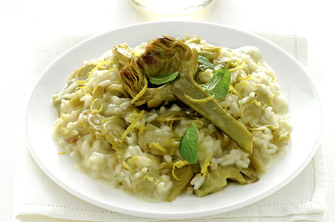 Risotto with Artichokes is a recipe easy and healthy to make.