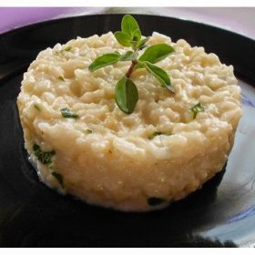 Risotto with Feta and Herbs