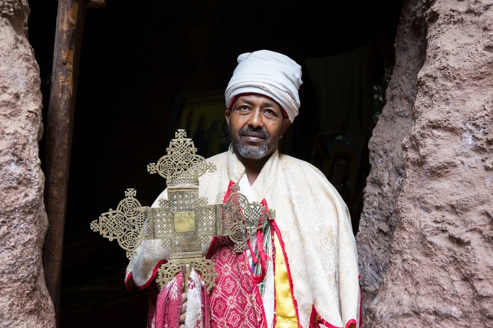 Ethiopian monk