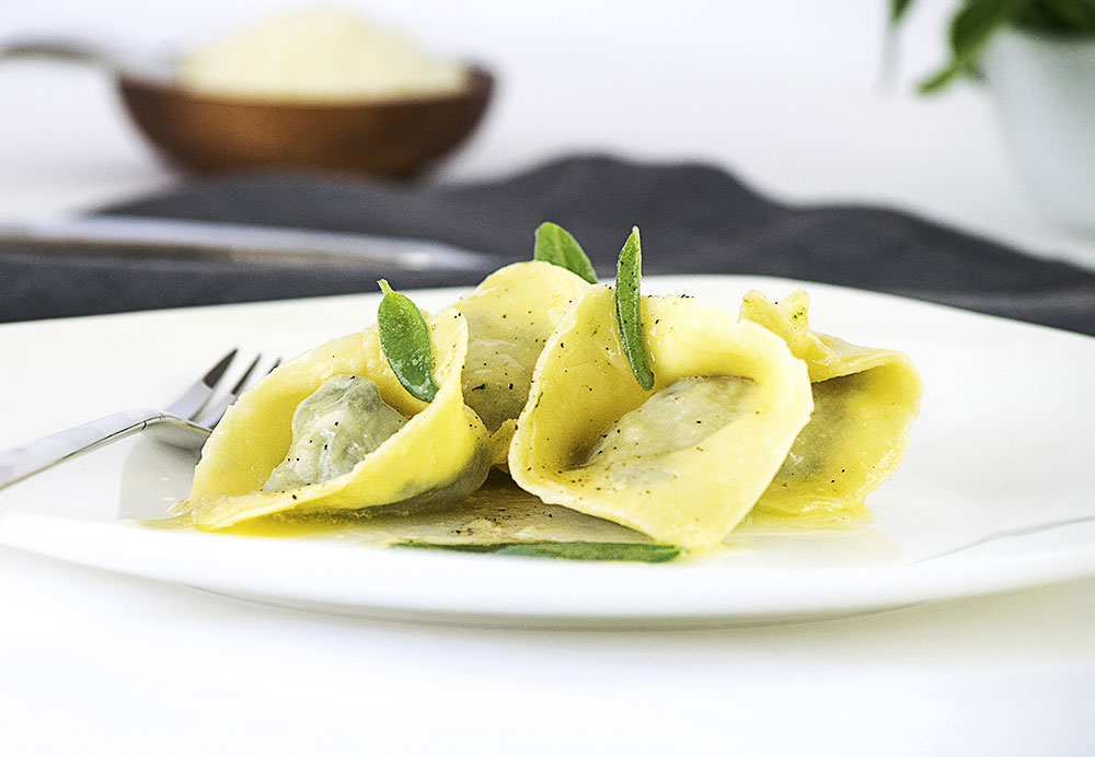 Tortelloni With Ricotta and Spinach Recipe