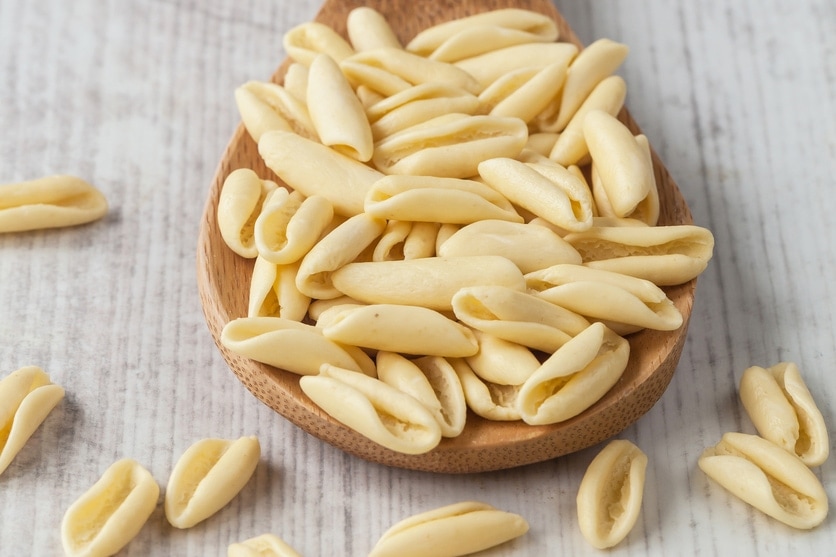 Cavatelli pasta is easy to make at home. 