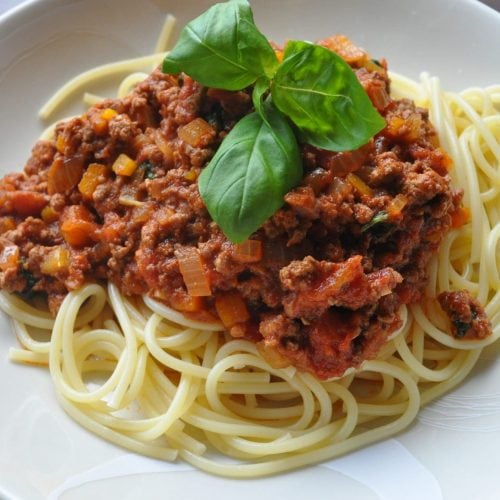 Homemade Italian spaghetti sauce is for the whole family.