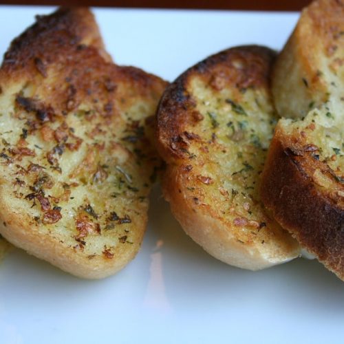 Garlic bread toasts