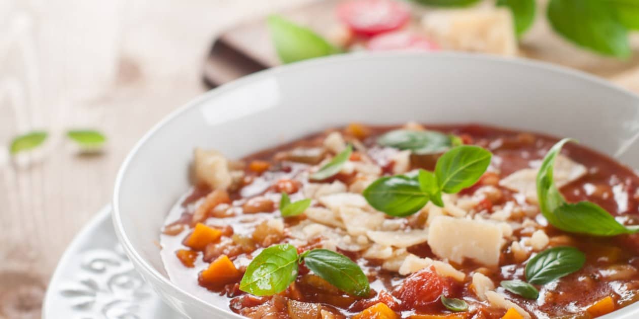 The authentic Italian Minestrone soup recipe is not as difficult as it sounds.