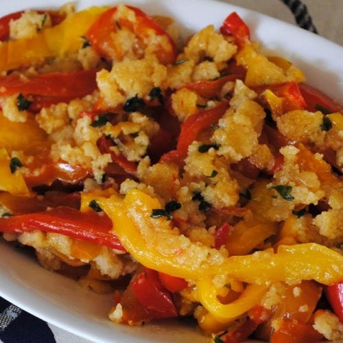 Peperoni alla Leccese Recipe – Pugliese Style Bell Peppers